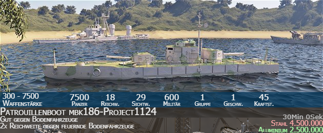Patrouillenboot MBK186-Project 1124