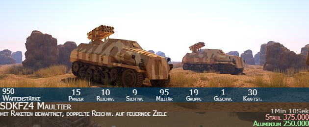 Panzerwerfer SDKfz4 Maultier